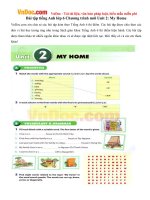 Bài tập tiếng Anh lớp 6 Chương trình mới Unit 2: My Home