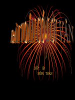 Bài giảng Toán 1 chương 3 bài 12: Bài toán có lời văn