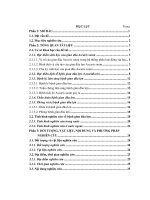 Nghiên cứu một số đặc điểm dịch tễ, bệnh lý lâm sàng và biện pháp phòng trị bệnh giun đũa lợn tại huyện định hóa tỉnh thái nguyên 