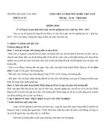 huong dan cach trinh bay Luan van, NLN nam hoc 2014-2015