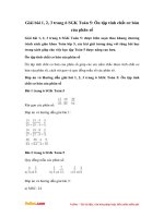 Giải bài 1, 2, 3 trang 6 SGK Toán 5: Ôn tập tính chất cơ bản của phân số