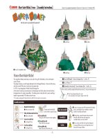 Mô hình Mont Saint Michel, France. P3