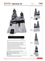 Mô hình Kumamoto Castle, Nhật Bản. P2