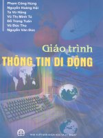 Giáo trình thông tin di động_Điện tử viễn thông
