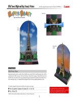 Mô hình tháp Eiffel, Pháp. P2