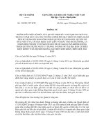 Thông tư 134/2015/TT-BTC hướng dẫn về miễn, giảm tiền sử dụng đất