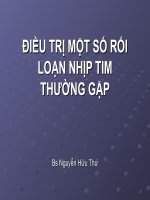 Điều trị rối loạn nhịp