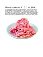 Ẩm thực Nhật Bản  kem xếp lớp ở nhật bản