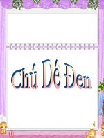 GIAO AN DIEN TU CHU DE DEN