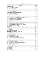 Nghiên cứu và đề xuất một số giải pháp chủ yếu nhằm phát triển mô hình nông thôn mới tại xã phúc trìu – thành phố thái nguyên 