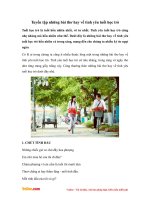 Tuyển tập những bài thơ hay về tình yêu tuổi học trò