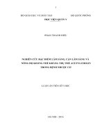 Nghiên cứu đặc điểm lâm sàng, cận lâm sàng và nồng độ kháng thể kháng thụ thể acetylcholin trong bệnh nhược cơ (FULL TEXT)