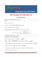 TÍCH PHÂN TỔNG hợp CHO học SINH