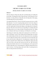 Văn mẫu lớp 5: Tả một cây cổ thụ