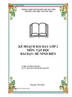 tap doc be nhin bien