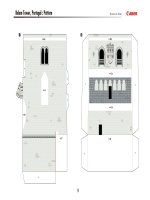 Mô hình Belem Tower, Portuga, P1