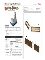 Mô hình Belem Tower, Portugal. P1