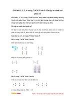 Giải bài 1, 2, 3, 4 trang 7 SGK Toán 5: Ôn tập so sánh hai phân số