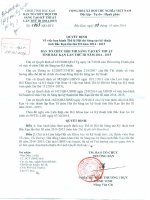 Hội thi sáng tạo kĩ thuật lần III tỉnh Bắc Kạn năm 20142015