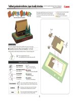 Mô hình nhà truyền thống Nhật Bản  Gasho P3