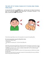 từ tượng thanh, tượng hình trong tiếng Nhật