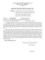 ĐƠN XIN CHUYỂN CÔNG tác (1)