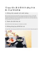 Giới thiệu 10 quy tắc cần biết khi thưởng thức ẩm thực Nhật Bản