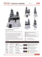 Mô hình Kumamoto Castle, Nhật Bản. P3