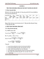 đồ án phần điện trong nhà máy điện và trạm biến ápPhạm Thị PHương Thảo