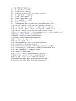 CẤU TRÚC VIẾT LẠI CÂU