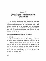 Giáo trình Lý thuyết quản trị kinh doanh: Phần 2