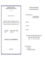 Nghiên cứu nhân tố tác động đến năng lực cạnh tranh về dịch vụ ngân hàng bán lẻ tại các ngân hàng thương mại trên địa bàn hà nội (TT)