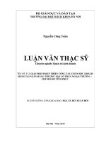 GIẢI PHÁP HOÀN THIỆN CÔNG TÁC CHĂM SÓC KHÁCH HÀNG TẠI NGÂN HÀNG THƯƠNG MẠI CỔ PHẦN NGOẠI THƯƠNG – CHI NHÁNH VĨNH PHÚC