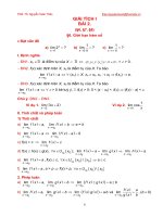 Bài giảng giải tích 1 bài 2