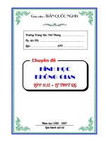 CHUYEN DE HINH KHONG GIAN