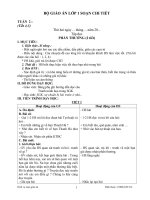 Giáo án lớp 2 soạn chi tiết (chuẩn in)  năm 2016 2017 