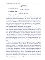 Tư tưởng hồ chí minh về văn hóa và vấn đề xây dựng đời sống văn hóa cơ sở ở xã nam dương, huyện lục ngạn trong giai đoạn hiện nay 