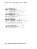 Tổng hợp các câu hỏi trắc nghiệm môn học marketing