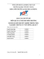 Đánh giá rủi ro môi trường