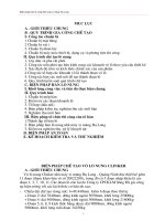 Công nghệ lò nung - nhà máy xi măng