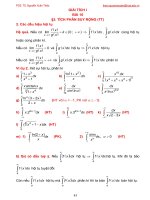 Bài giảng giải tích 1 bài 10