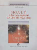 Hóa lý   cấu tạo phân tử và liên kết hóa học 