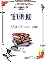 giáo án lớp 1 cả năm tuần 1 đến tuần 35 