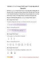 Giải bài 1, 2, 3, 4, 5 trang 9 SGK Toán 5: Luyện tập phân số thập phân