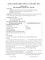 Giáo án buổi chiều lớp 4 soạn chi tiết (chuẩn in)  năm 2016 2017