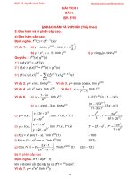 Bài giảng giải tích 1 bài 4