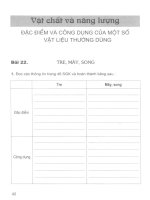 Vở bài tập khoa học lớp 5 phần 2   NXB giáo dục việt nam 