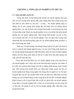 Nghiên cứu ảnh hưởng của yếu tố khách hàng và nhà cung cấp nhằm hoàn thiện công tác quản trị tại công ty Đông Đô – BQP