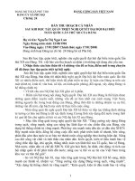 bai thu hoach hoc tap nghi quyet XII cua dang