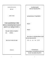 VẤN ĐỀ LOẠI BỎ HÌNH PHẠT TỬ HÌNH TRONG CÁC TỘI XÂM PHẠM TRẬT TỰ QUẢN LÝ KINH TẾ VÀ CÁC TỘI PHẠM VỀ CHỨC VỤ